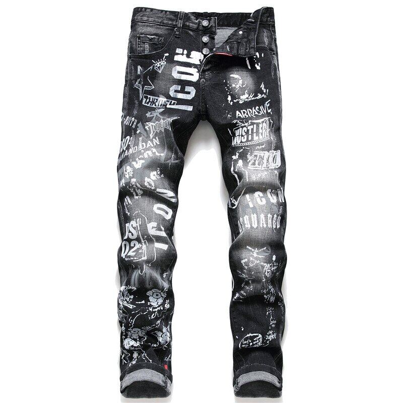 black dsq jeans