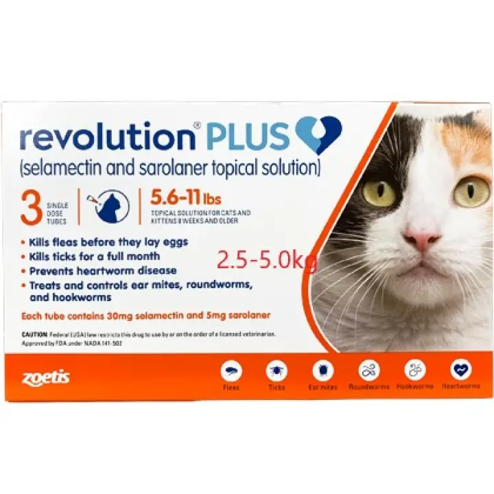 revolution spot on for cats