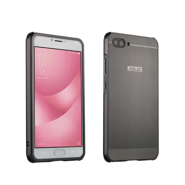 For Asus Zenfone 4 Max 4 Max Plus 4 Max Pro Zc554kl Slide On Metal Bumper Pc Hard Phone Case Lazada Ph