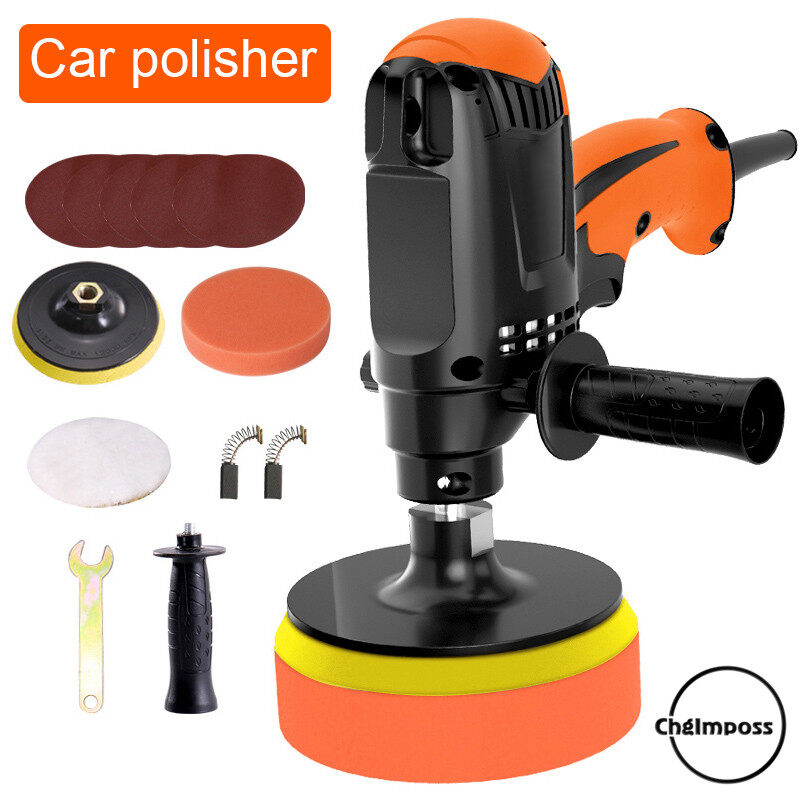 ChgImposs 220V  980W Car Polishing Machine 6 Speed Adjustable Car Polisher Sander Car Polishing Waxing Machine