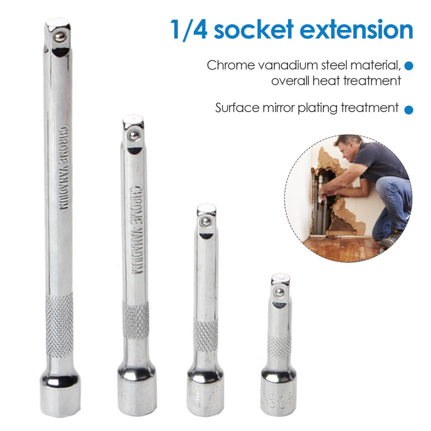 1/4 Extension Rod Small Fast Pull Socket Extension Rod Socket Extension ...