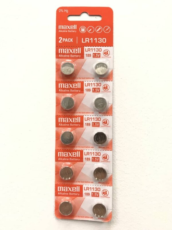 Maxell Battery LR1130 @ 2pcs Malaysia