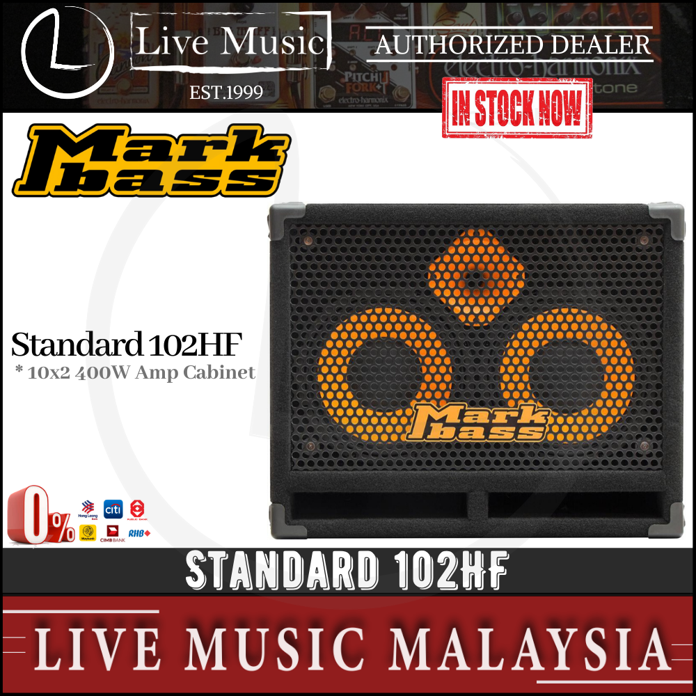 Mark Bass Standard 102HF - 400 Watts Amplifier Cabinet (Markbass) | Lazada