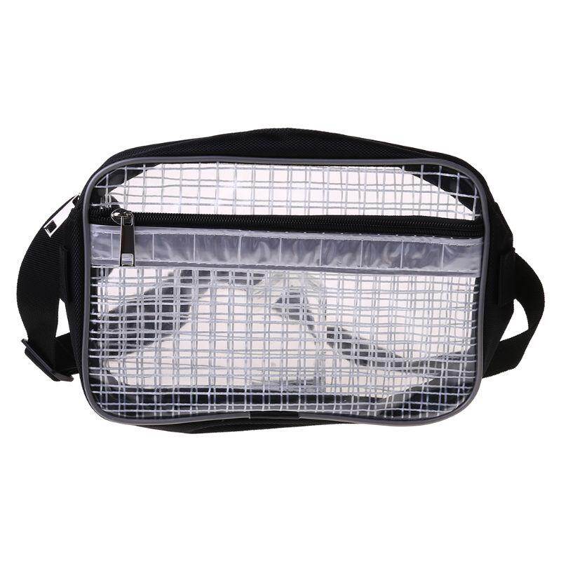 Anti-Static Cleanroom Clear Tool Bag Full Cover Pvc For Engineer Waist Bag Fanny Pack