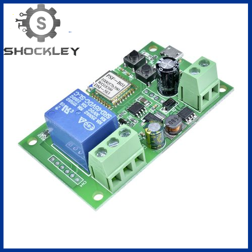 Shockley USB DC5V 12V 32V EWeLink Smart Wifi Switch Universal Relay Module 1CH Wireless Switch Timer Phone Remote Control