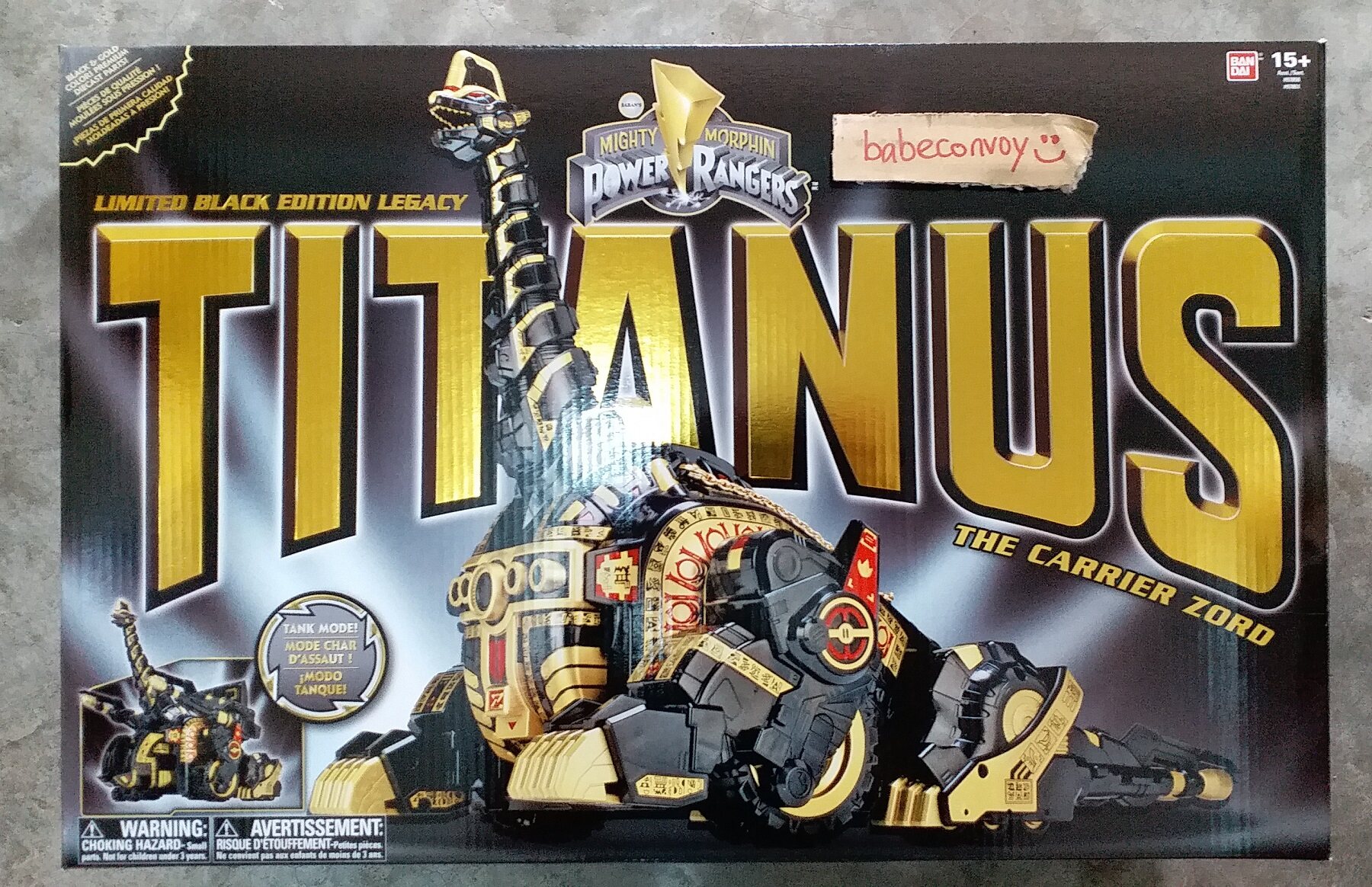 mighty morphin power rangers legacy titanus