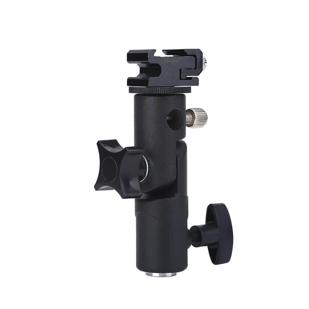 Aluminum Alloy E Type Flash Stand Bracket Hot Shoe Mount Adapter Umbrella Holder Flash Mount, Camera Flash Bracket, Flash Hot Shoe, Flash Bracket, Fla