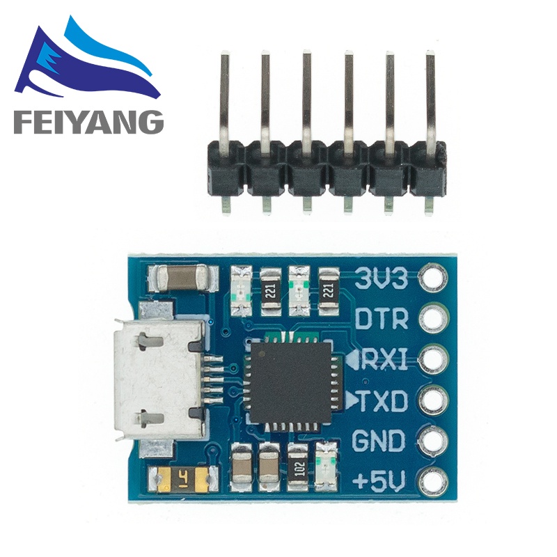 CP2102 USB 2.0 to UART TTL 5PIN Connector Module Serial Converter STC Replace FT232 CH340 PL2303 CP2102 MICRO USB for aduino