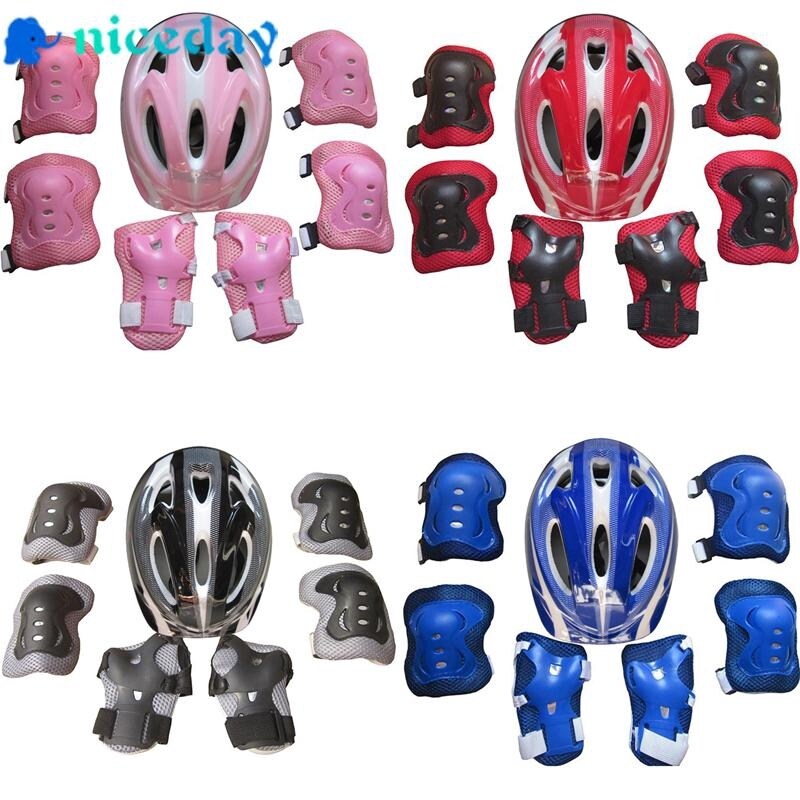 Phân phối Bảo Vệ Xe Đạp Cô Gái Đi Xe Đạp Trượt Tuyết Đồ Bảo Hộ Cưỡi Thể Thao Ngoài Trời Trẻ Em Trượt Patin Mũ Bảo Hiểm Khi Đi Xe Đạp