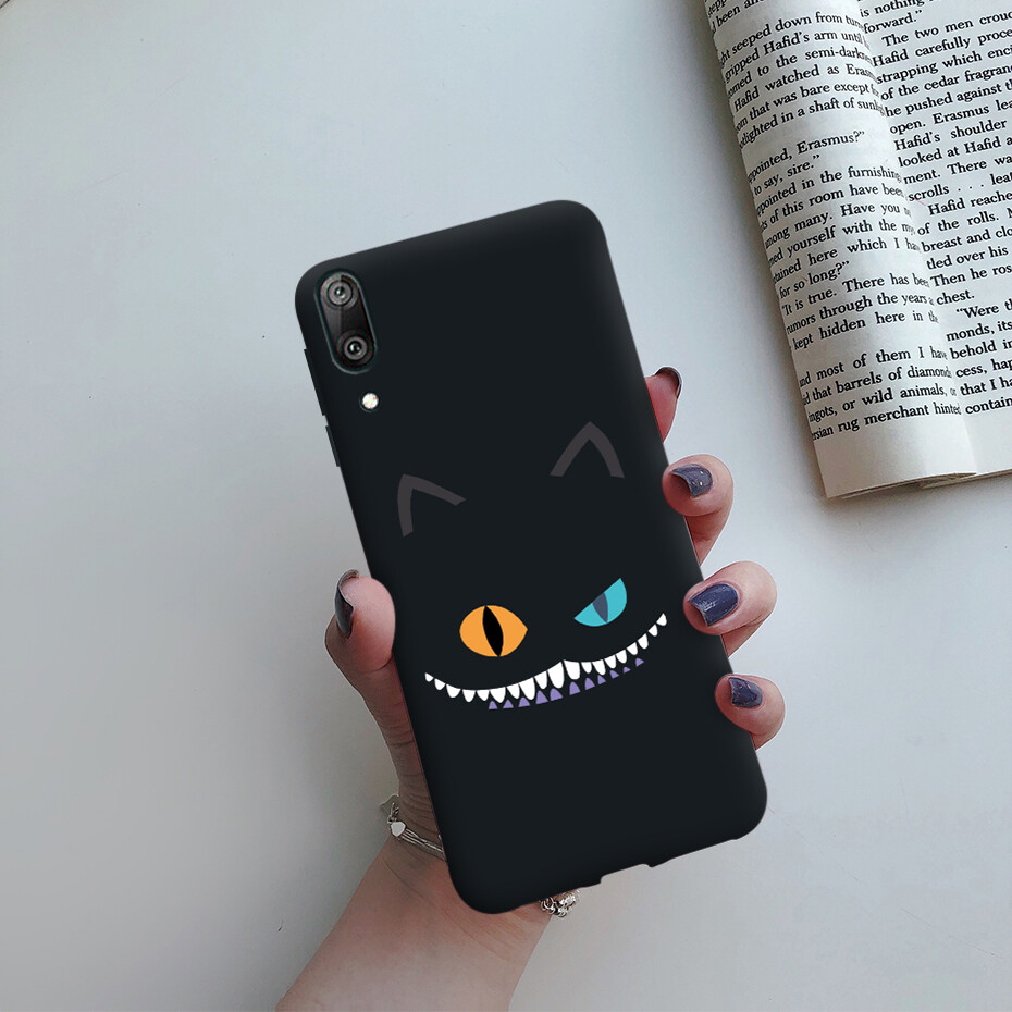 Dành Cho Huawei Y7 Pro 2019 Ốp Điện Thoại, Ốp Lưng Mềm Chống Sốc Thiết Kế Họa Tiết Quả Bơ Hoa Hướng Dương Siêu Mỏng Dễ Thương