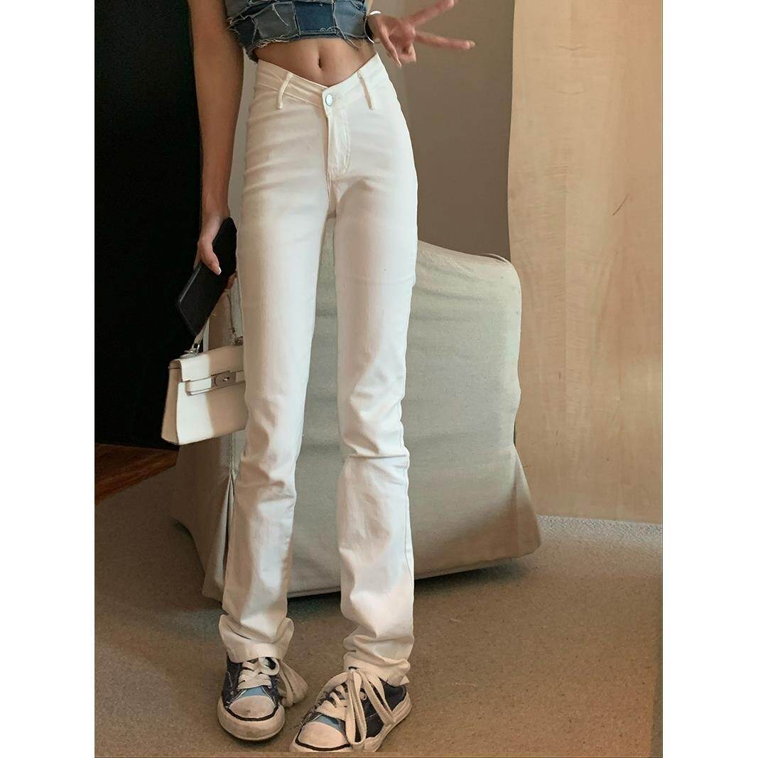 COCONI V-line High-waist Jeans Women 