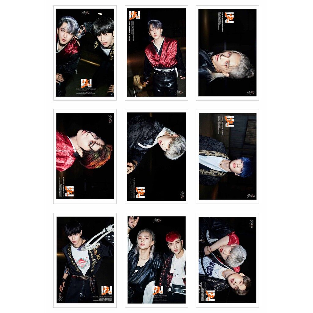 [Ép Lụa] Lomo Card Stray Kids - IN ( 36 ảnh)