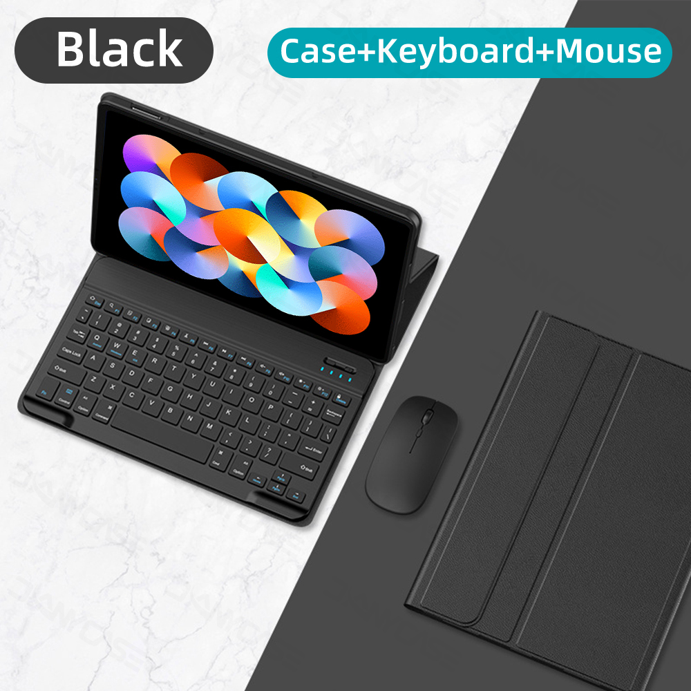 Vỏ bàn phím cho 2023 Mi pad Đỏ Se 11inch 2024 Mi pad Đỏ Pro 12.1inch POCO Pad 12.1inch máy tính bảng Xiaomi Pad Mi Pad 7 / 7 Pro 11.2inch Mi Pad 6 / 6 Pro 11inch với bàn phím tương thích Bluetooth