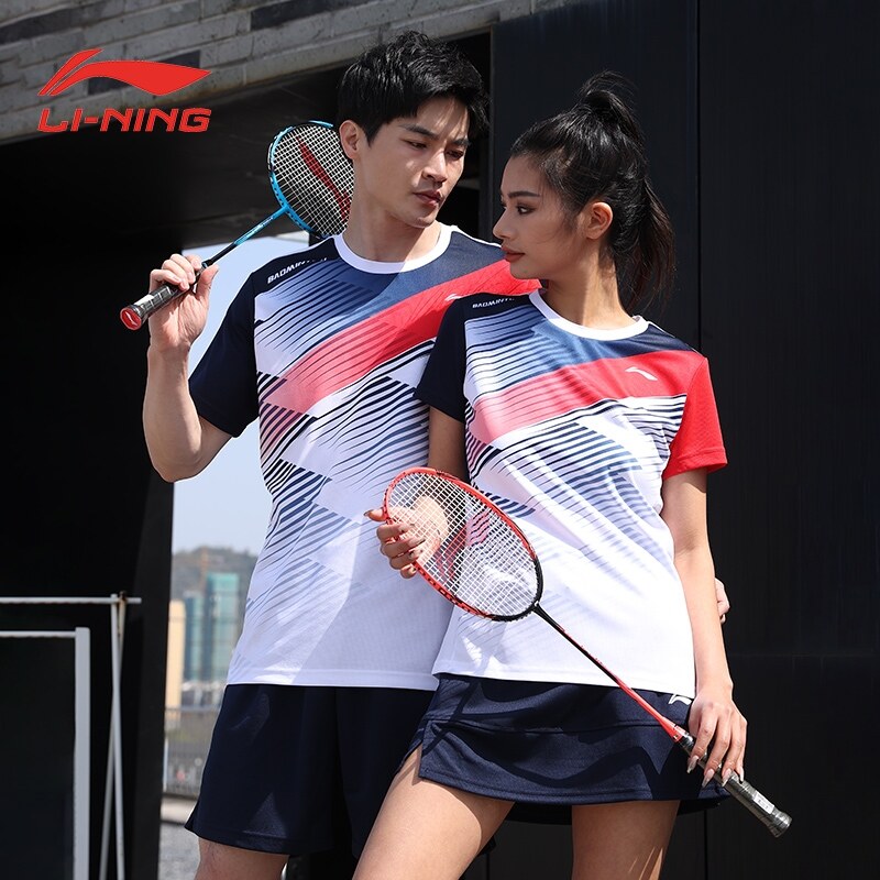 2019 New Li Ning men's tennis clothing Badminton sports shorts Dragon print 