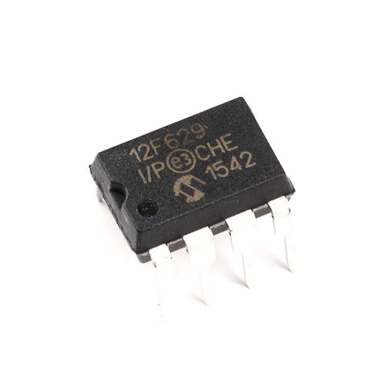 5PCS New original PIC12F629-I/P PIC12F629 8-bit flash microcontroller chip IC plug-in packaging DIP-8