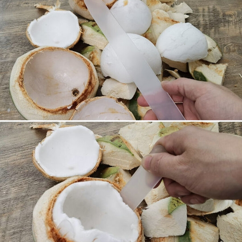 2 Cái Dụng Cụ Nạo Dừa Dao Nạo Dừa Dụng Cụ Nạo Dừa Nạo Dừa Nạo Thịt Dừa Vỏ Dừa