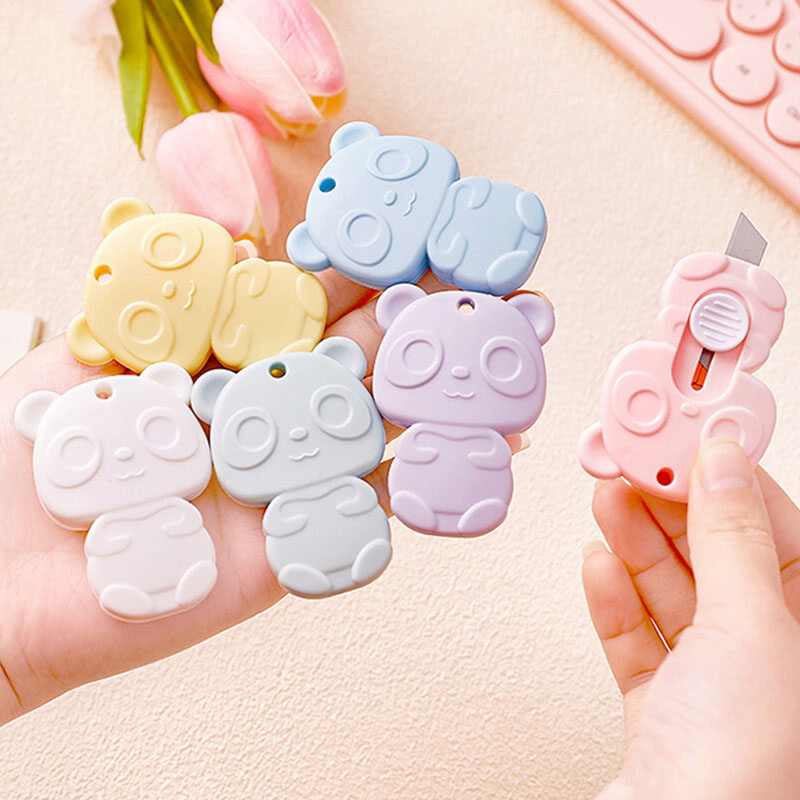Cute Bear Utility Knife Mini Portable Cutter Paper Cutting Knife