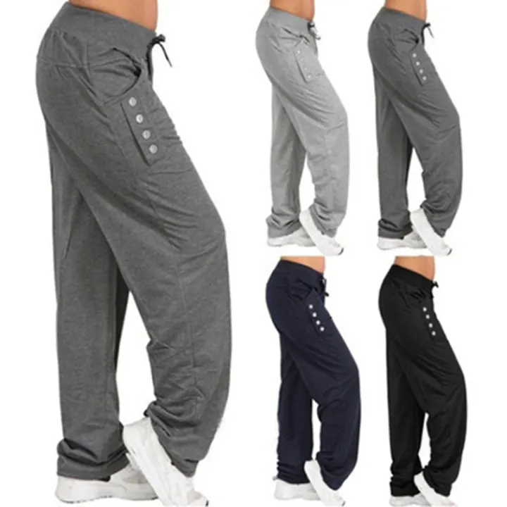 dark grey tracksuit bottoms womens