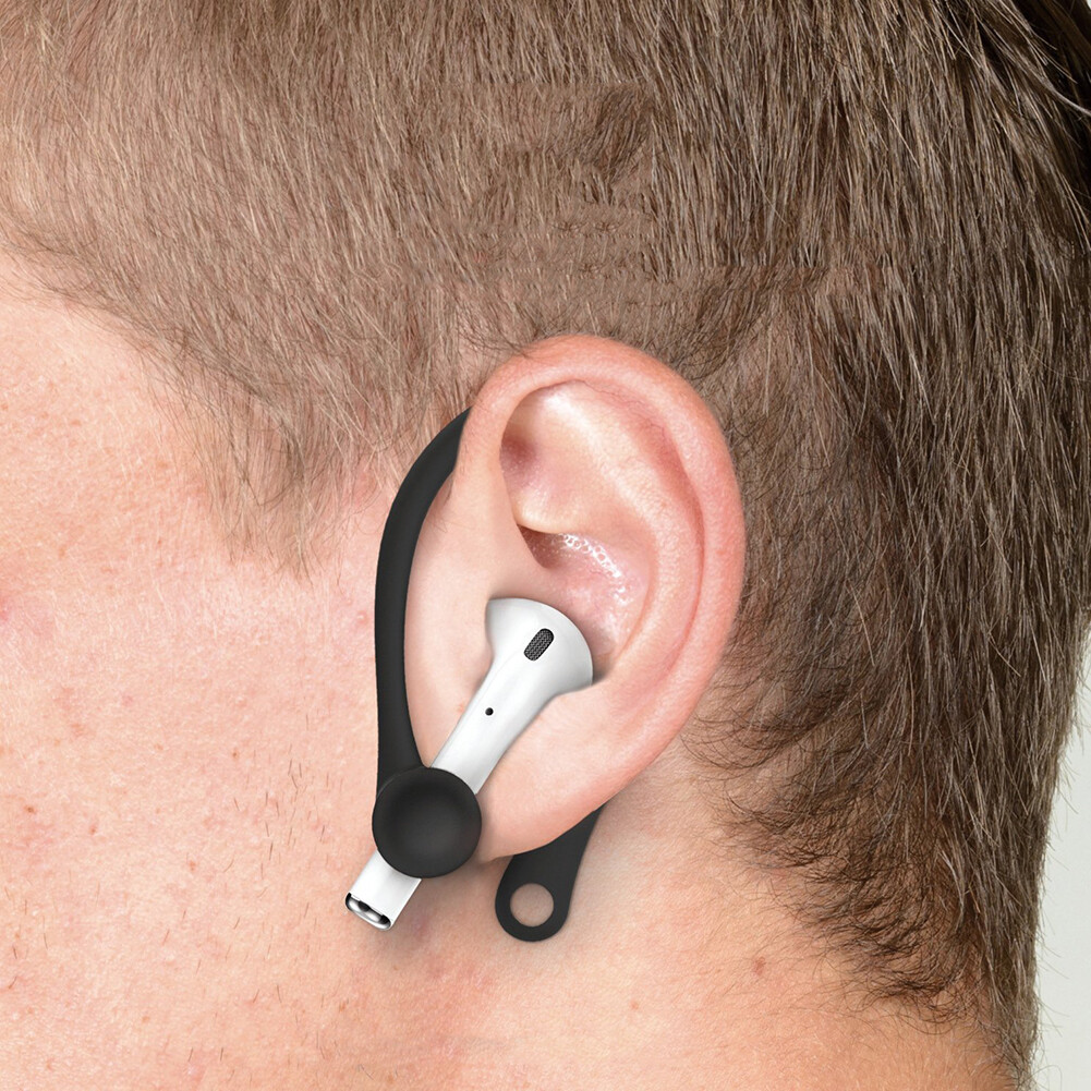 【Cozyy Space】 2Pcs Mini Durable Anti-Mùa Thu Bluetooth Tai Nghe, Móc Tai Giữ Tai Nghe Cho Airpods 1 2