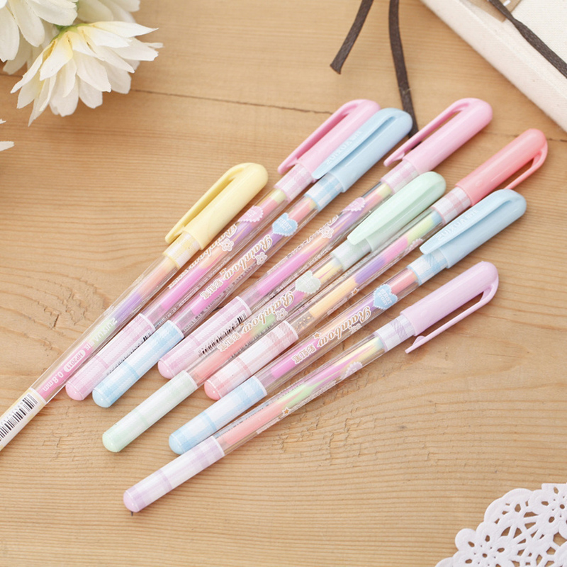 1 Piece Color changing fluorescent pen Student marker Painting Highlighter