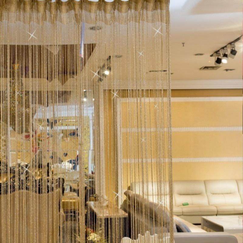 Jbkj 2019 New Tassel Curtain String Sparkle Beaded Curtains Room