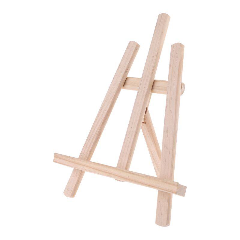 Wood Table Easel Tablets Stand Easel Painting Craft Wooden Stand For Party Decoration Art Supplies