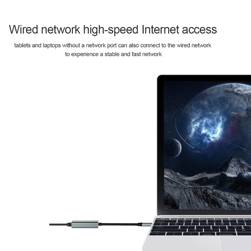 USB C Ethernet Adapter USB Type C to RJ45 Lan Adapter for MacBook Pro P 30 USB C Network Card Converter