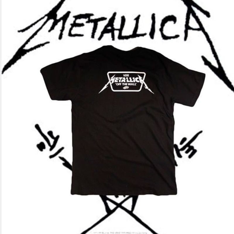 vans x metallica t shirt