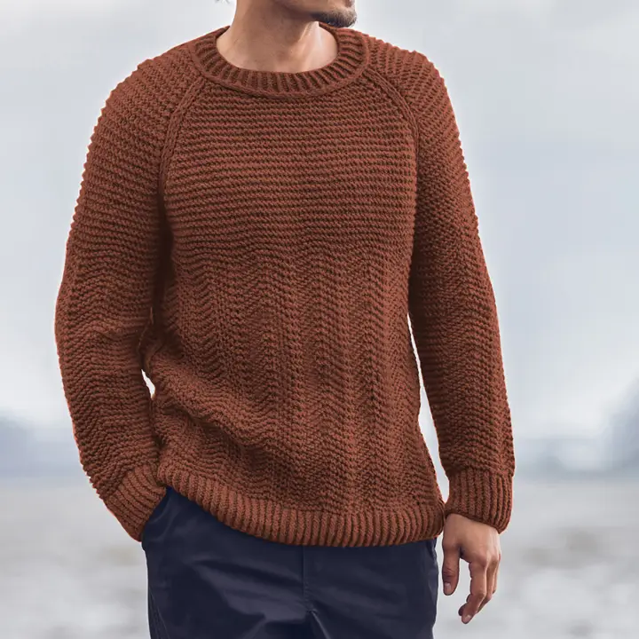 round neck pullover