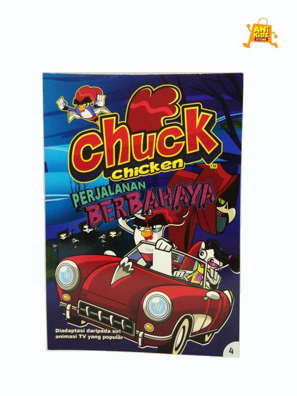 AniKidz Chuck Chicken Buku Komik Vol 4 - Perjalanan Berbahaya Malaysia