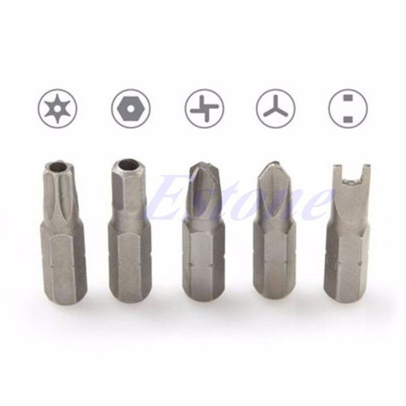 Bộ Mũi Khoan An Ninh 33 Chiếc Cờ Lê Lục Giác Hình Ngôi Sao Mũi Khoan Tua Vít Torx Có Giá Đỡ Mới