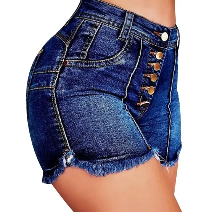Ladies high waisted denim shorts Clearance