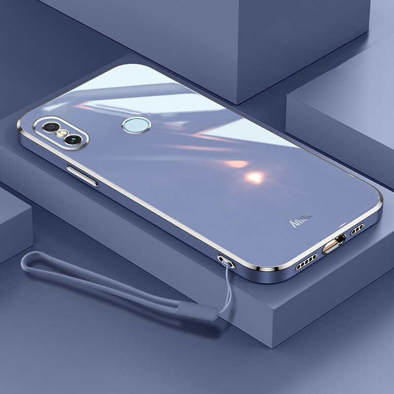YBD Plating phone Case For Xiaomi Redmi Note 5 Casing Precise Camera Protection cases Luxury Straight Edge Cover
