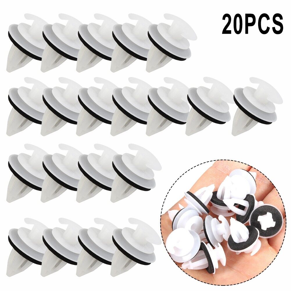 Interior Door Panel Clips Nylon Replacement 7.5-8mm For BMW E34 E36 E38 E39 E46
