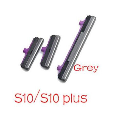 Side Keys Power and Volume Buttons Replacement Parts for Samsung Galaxy S10 / S10 Plus