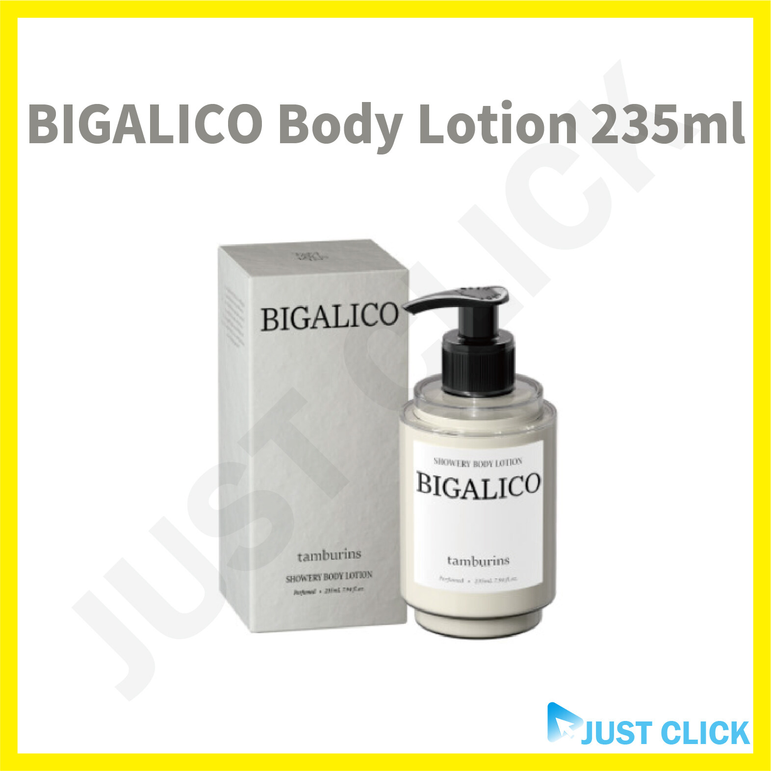 [Tamburins] Body Wash, Body Lotion 240ml BIGALICO NIMBUS FOG STORM