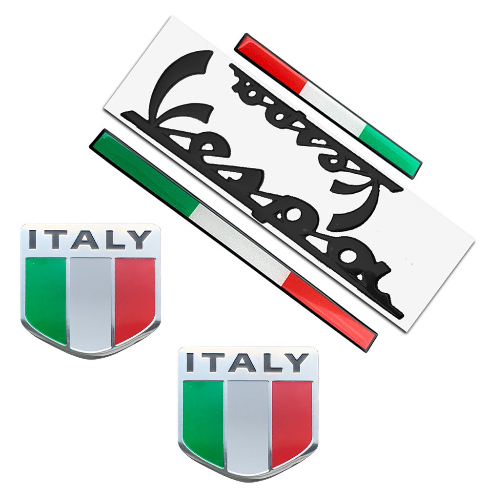 3d italian badge emblem sticker decal kit for piaggio vespa gts300 lx125 lx150 125 150 ie sprint primavera 300 lx lxv stickers