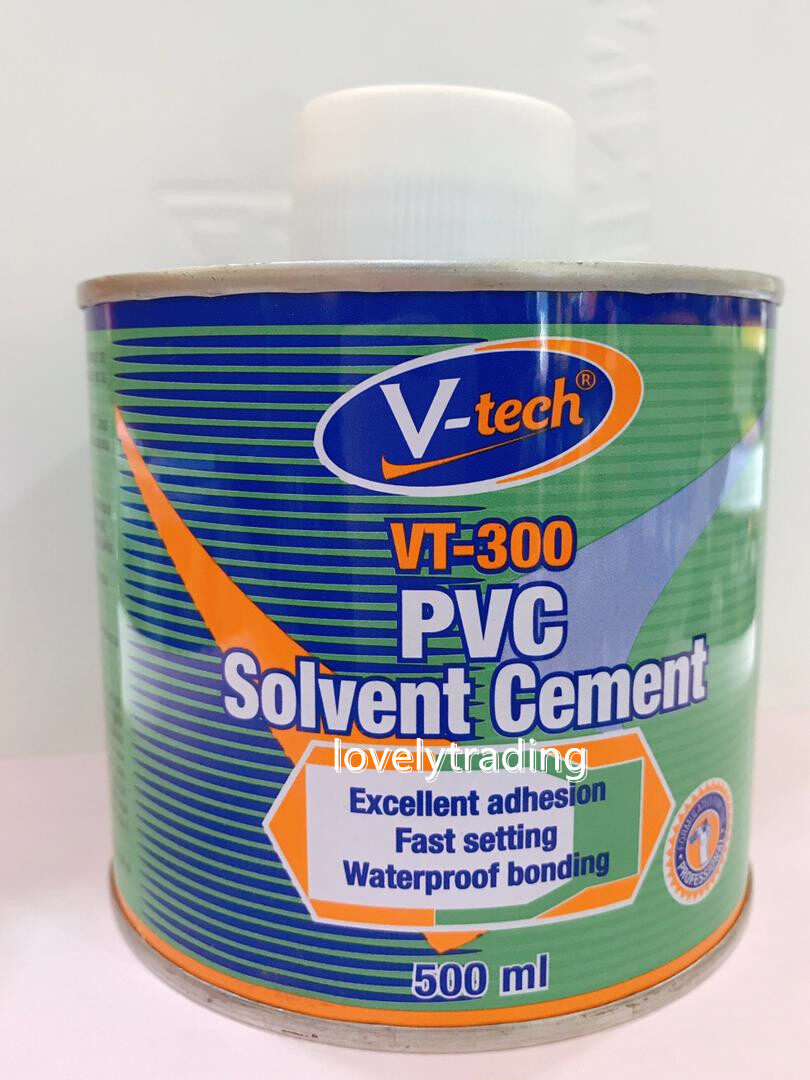 V-TECH PVC GLUE 500G GUM PVC PIPE ADHESIVE GLUE GUM PCV PAIP GAM PVC ...