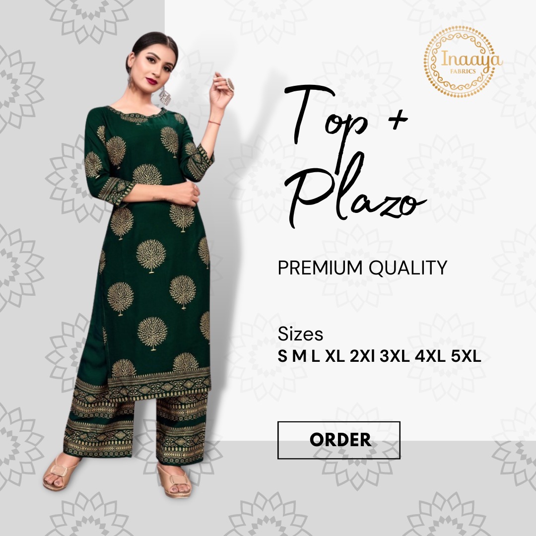 punjabi kurti plazo