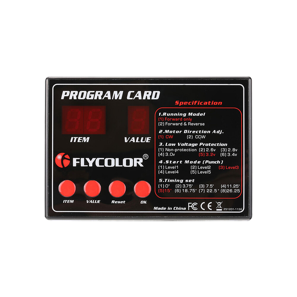 Flycolor Bộ Điều Khiển Tốc Độ 50A/70A/90A/120A/150A ESC Không Chổi Than Hỗ Trợ 2-6S BEC 5.5V/5A Cho Tàu Mô Hình Thuyền Điều Khiển Từ Xa