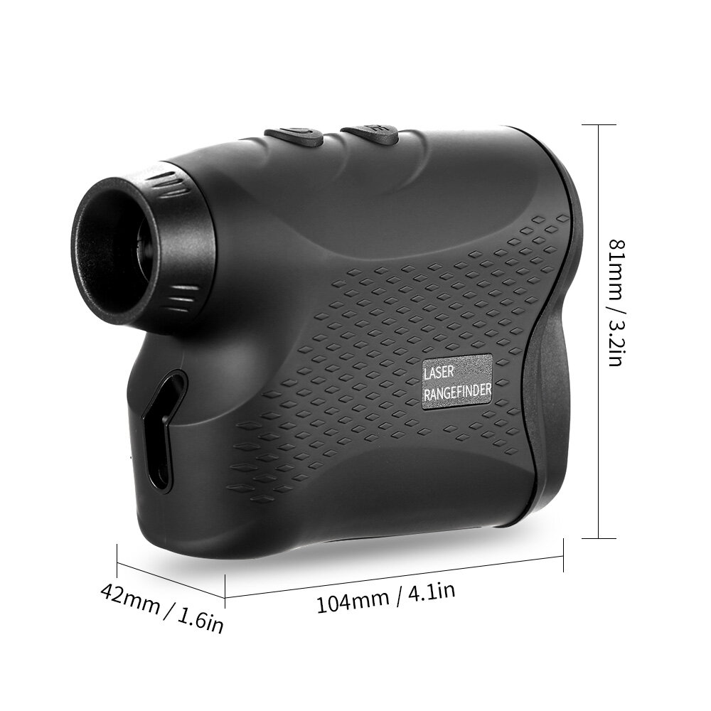 Instruments Máy đo tốc độ thiết bị đo khoảng cách Golf 600m/900m ống nhòm Ống nhòm một mắt đo kỹ thuật số