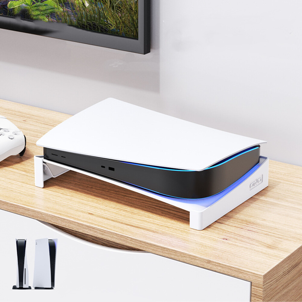 For PS5 Horizontal Stand Accessories for PS5 Console PS5 Desk Stand Compatible with Playstation 5 Disc/Digtal Edition