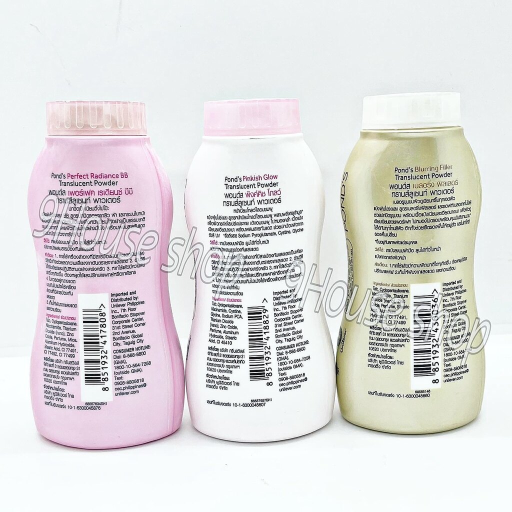 (110gram) 01 Chai Phấn Pond's Thái Lan - Size Lớn