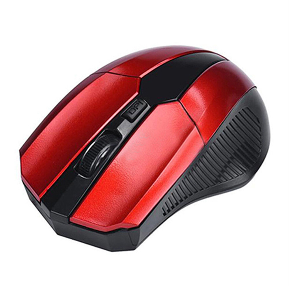 H-E 2.4GHz 4 Keys Wireless Optical Mouse Mice + USB Receiver for Laptop PC Tablet