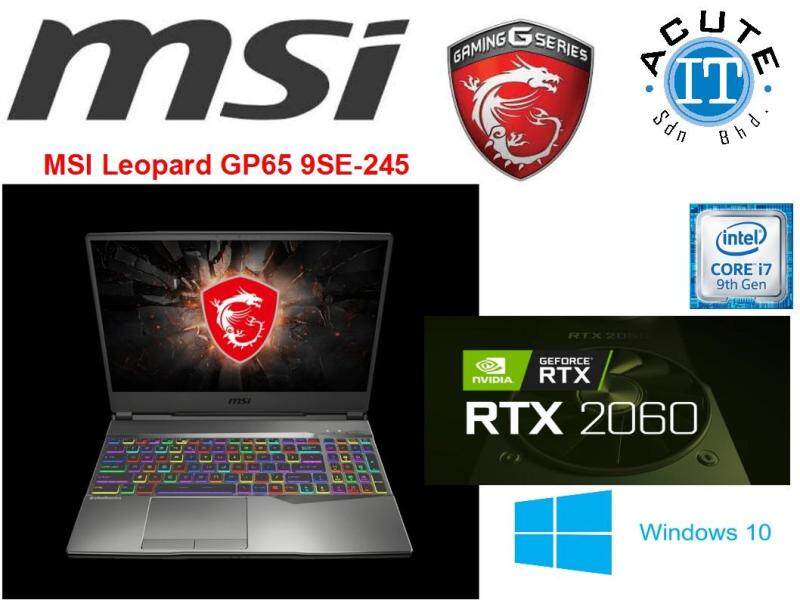 MSI Leopard GP65 9SE-245 Malaysia