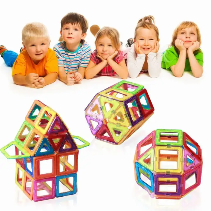 magnetic triangle square toys