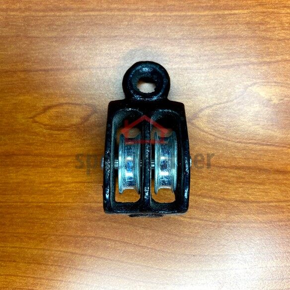 1" TAKAL TALI ROPE PULLEY CAST IRON BESI SINGLE DOUBLE SHEAVE FOR