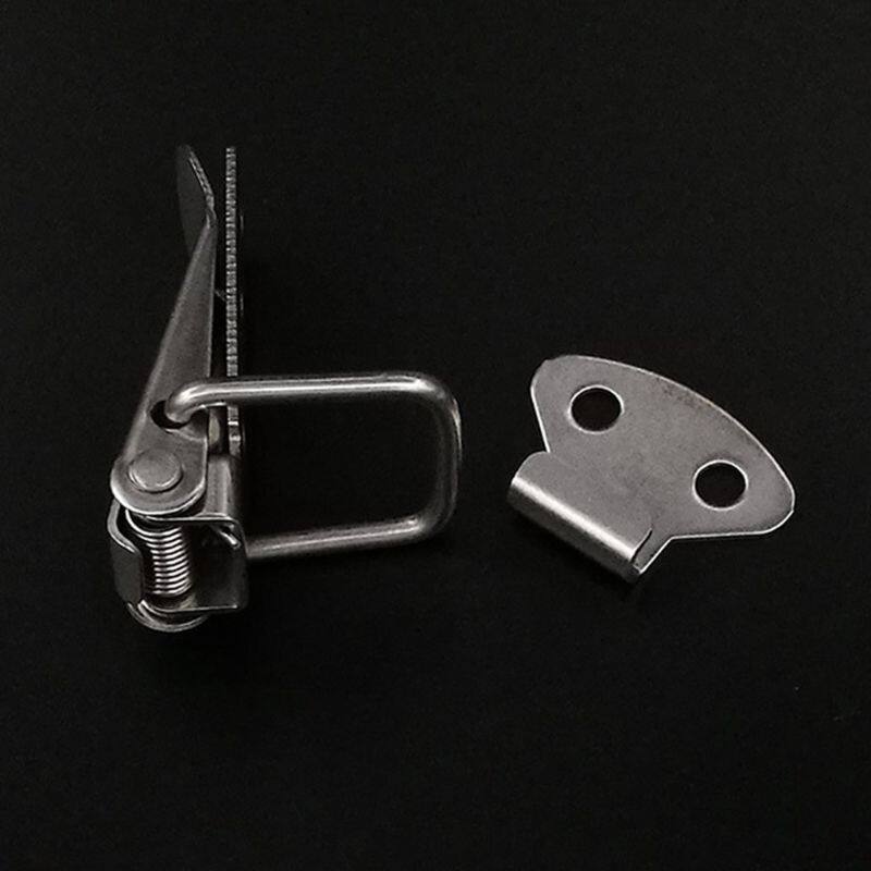 10 Pcs Spring Loaded Suitcase Box Locking Toggle Latch Hasp Lock Hardware Toolbox Case Locking Clasp Easy to Use