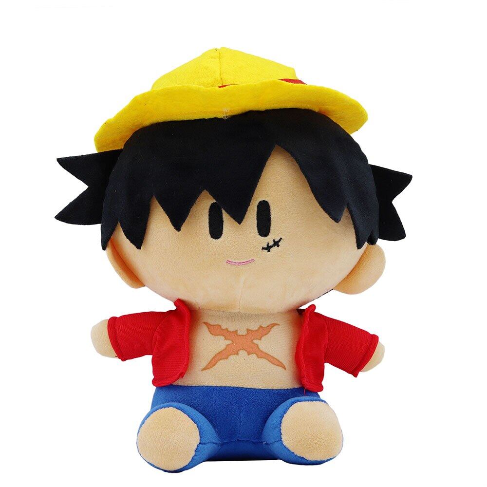 One-Piece Luffy Anime Plush Toy Cartoon Character Sabo Sanji Trafalgar Law Zoro Ace Cute Stuffed Dol