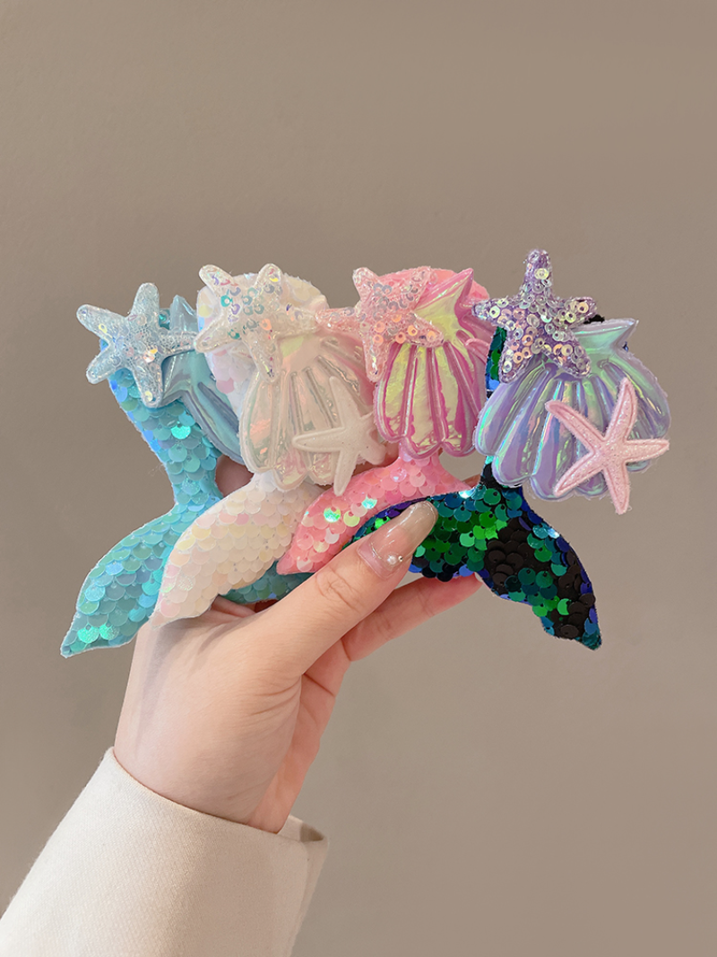Kẹp tóc PINK EMPRESS hình nàng tiên cá-INTL